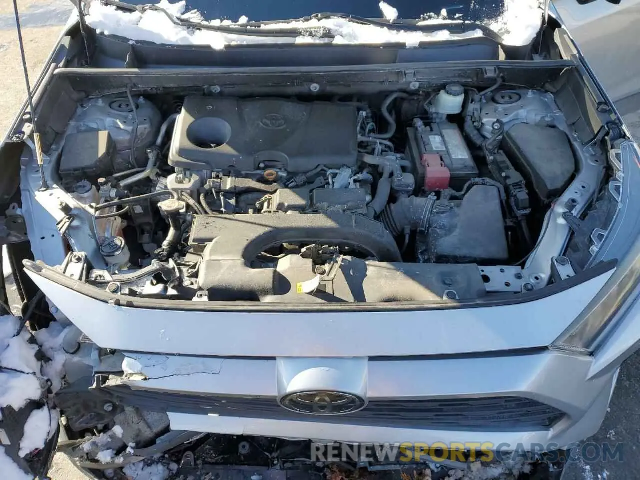 12 fotografías del automóvil dañado 2T3H1RFV1KW026600 TOYOTA RAV4 2019