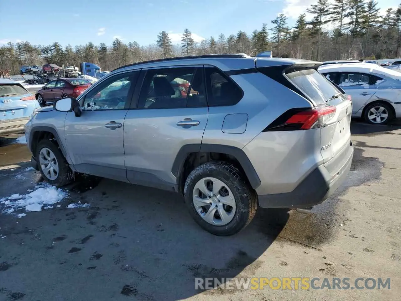 2 fotografías del automóvil dañado 2T3H1RFV1KW026600 TOYOTA RAV4 2019