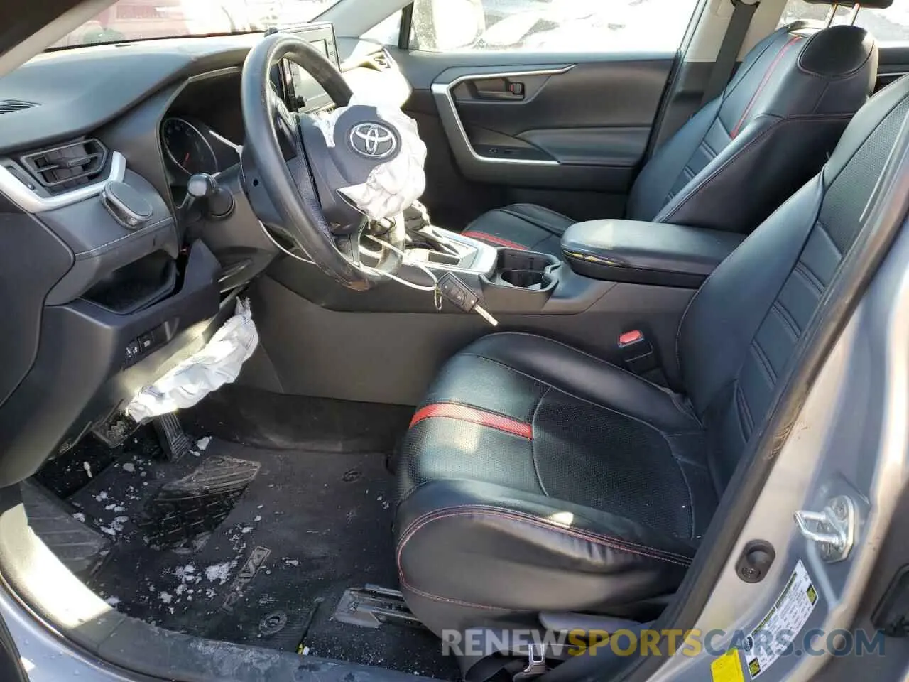 7 fotografías del automóvil dañado 2T3H1RFV1KW026600 TOYOTA RAV4 2019