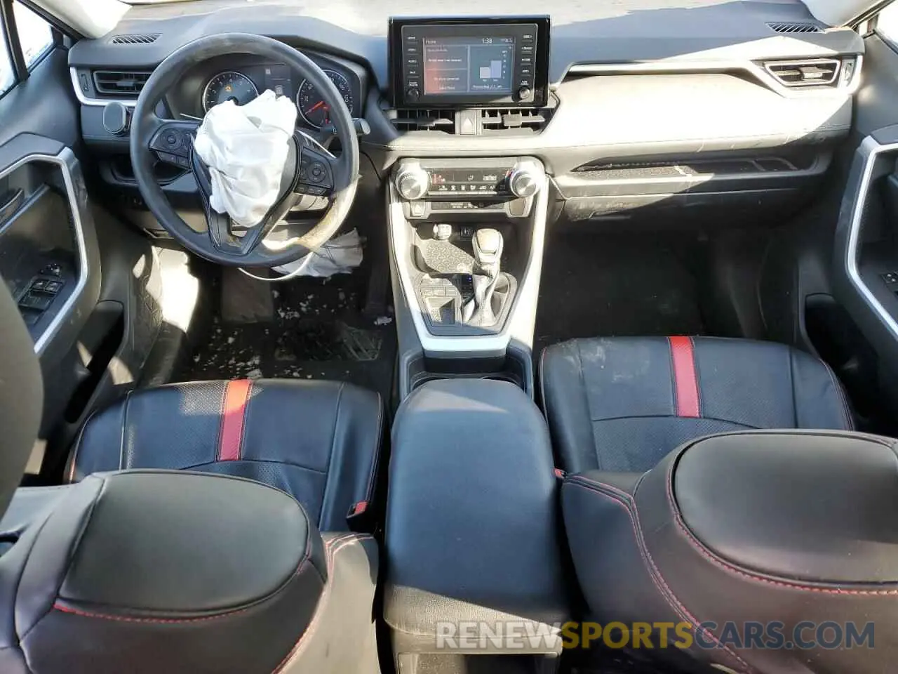 8 fotografías del automóvil dañado 2T3H1RFV1KW026600 TOYOTA RAV4 2019
