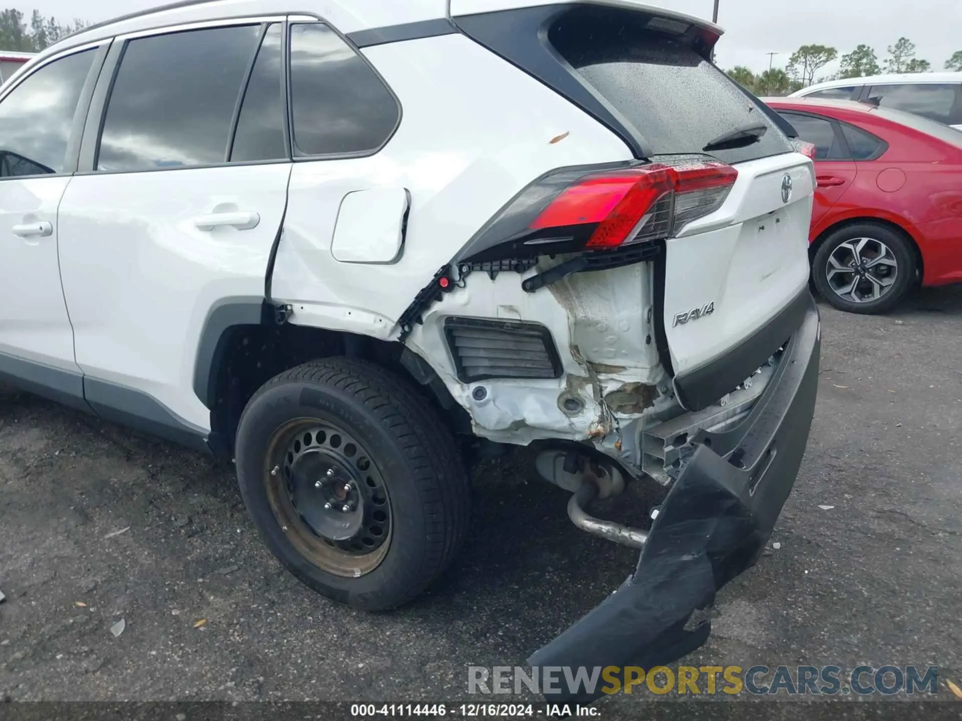 6 fotografías del automóvil dañado 2T3H1RFV1KW040125 TOYOTA RAV4 2019
