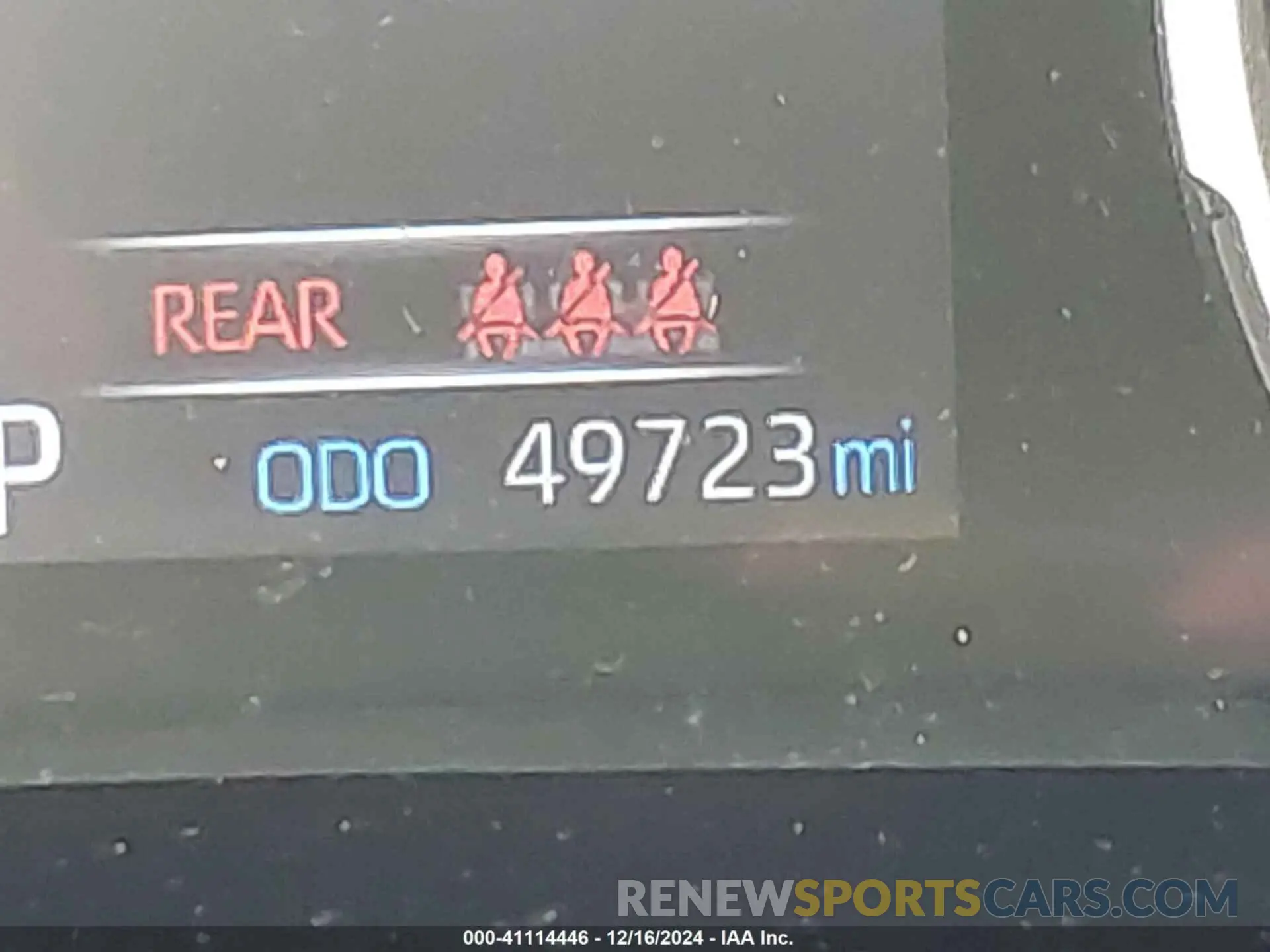 7 fotografías del automóvil dañado 2T3H1RFV1KW040125 TOYOTA RAV4 2019