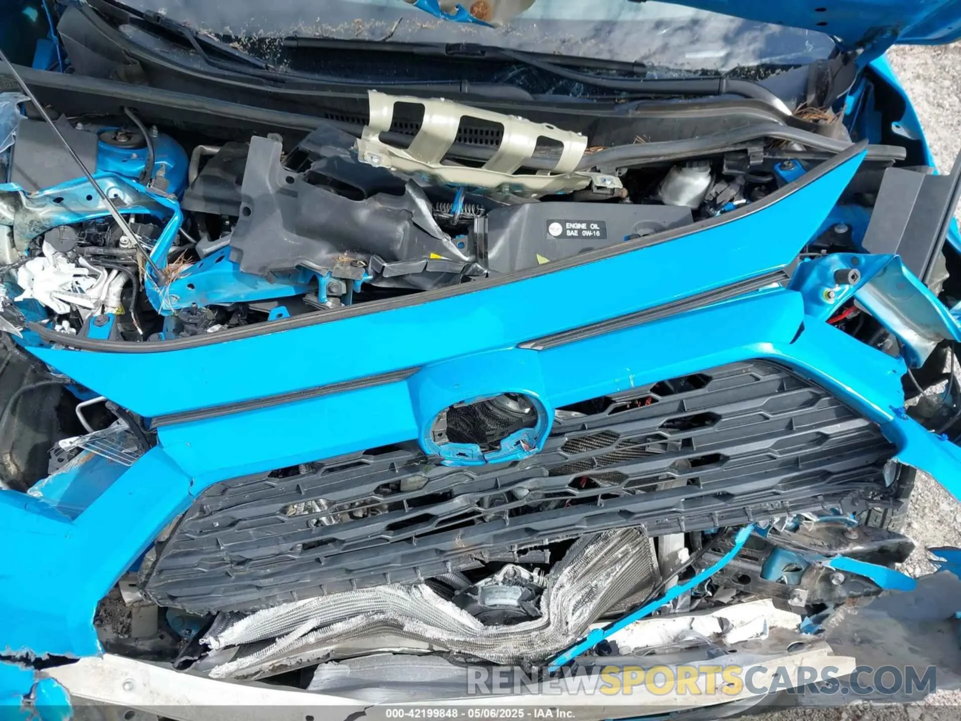 10 fotografías del automóvil dañado 2T3H1RFV1KW041937 TOYOTA RAV4 2019