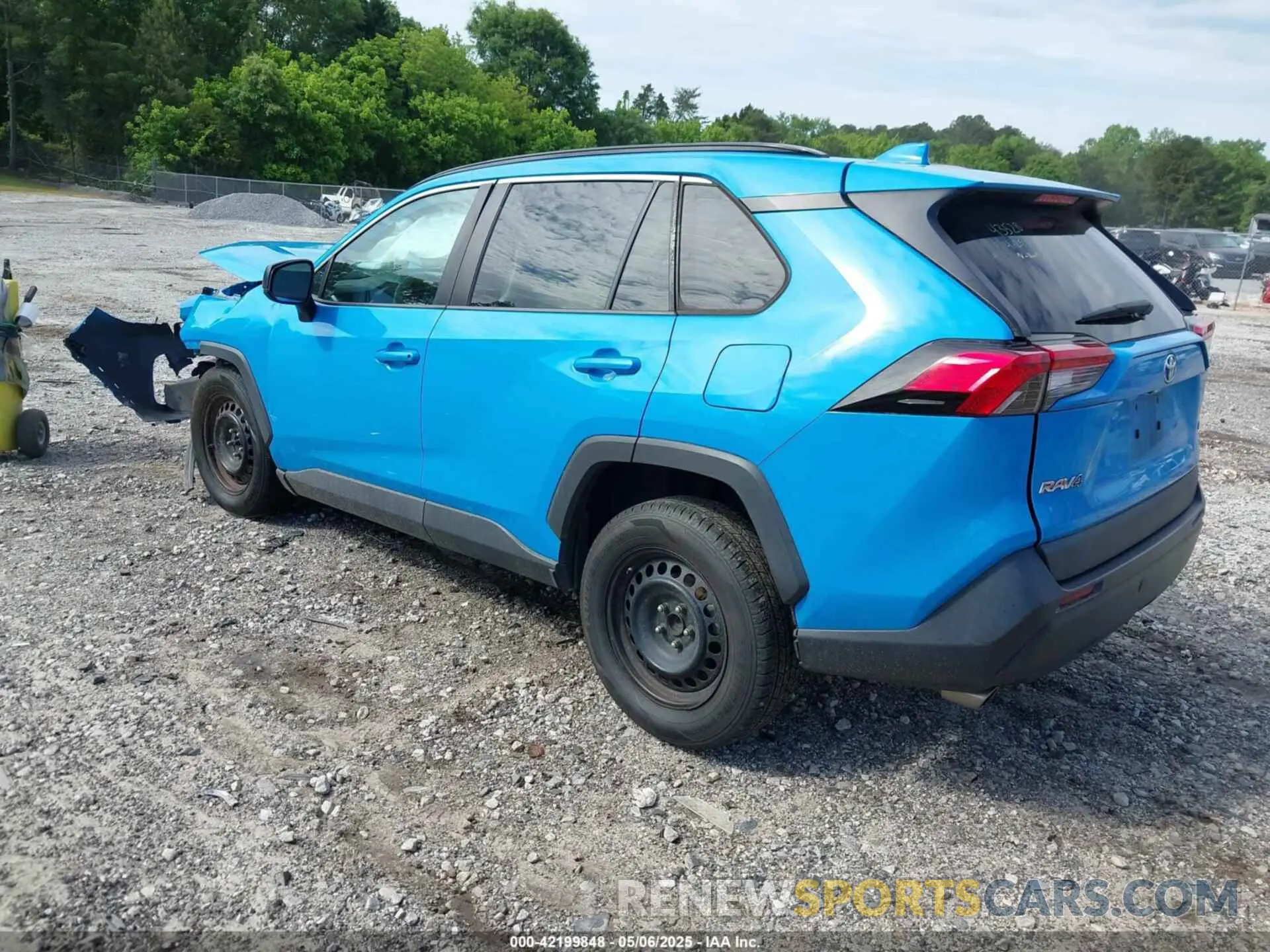 3 fotografías del automóvil dañado 2T3H1RFV1KW041937 TOYOTA RAV4 2019