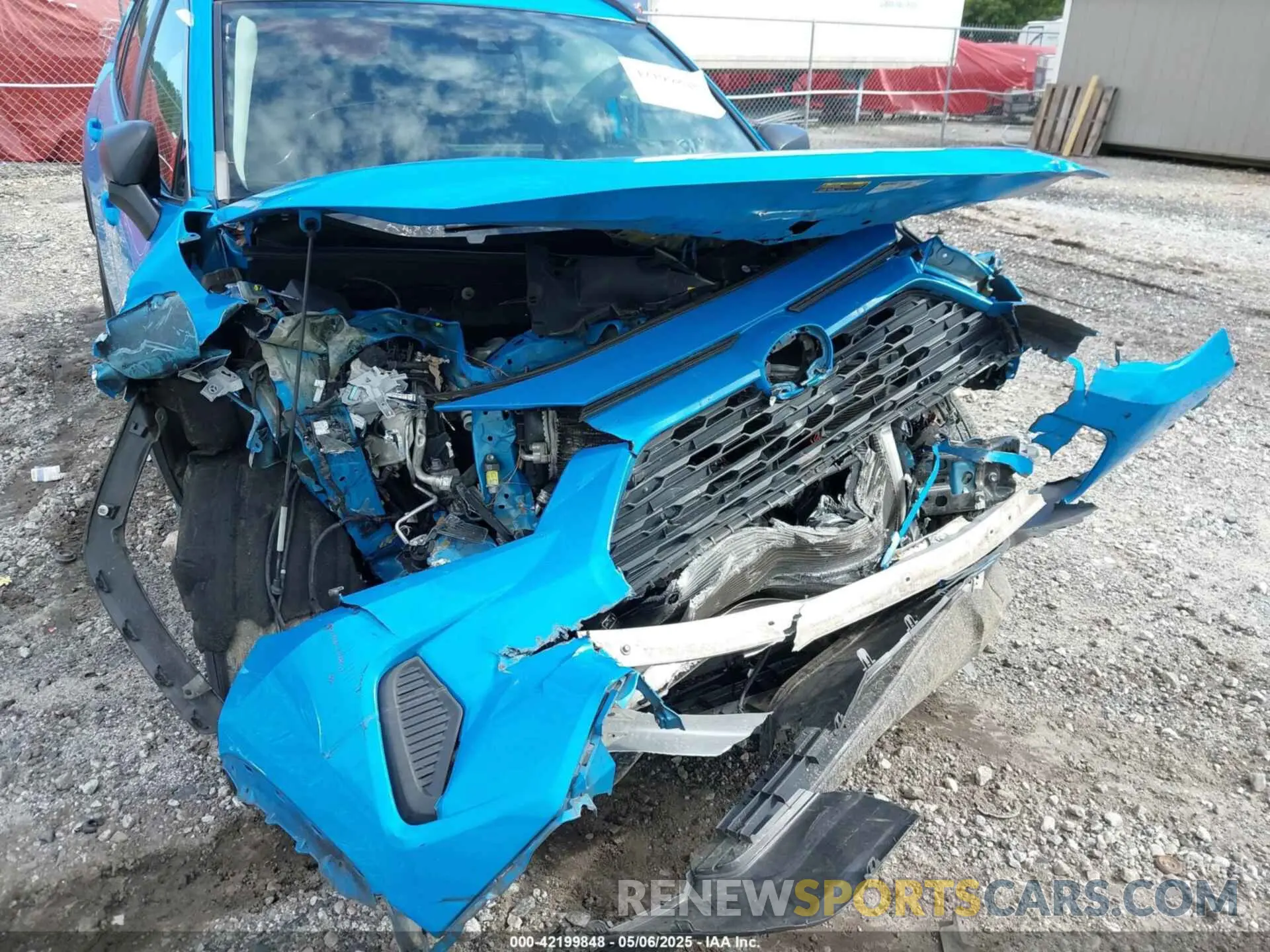 6 fotografías del automóvil dañado 2T3H1RFV1KW041937 TOYOTA RAV4 2019