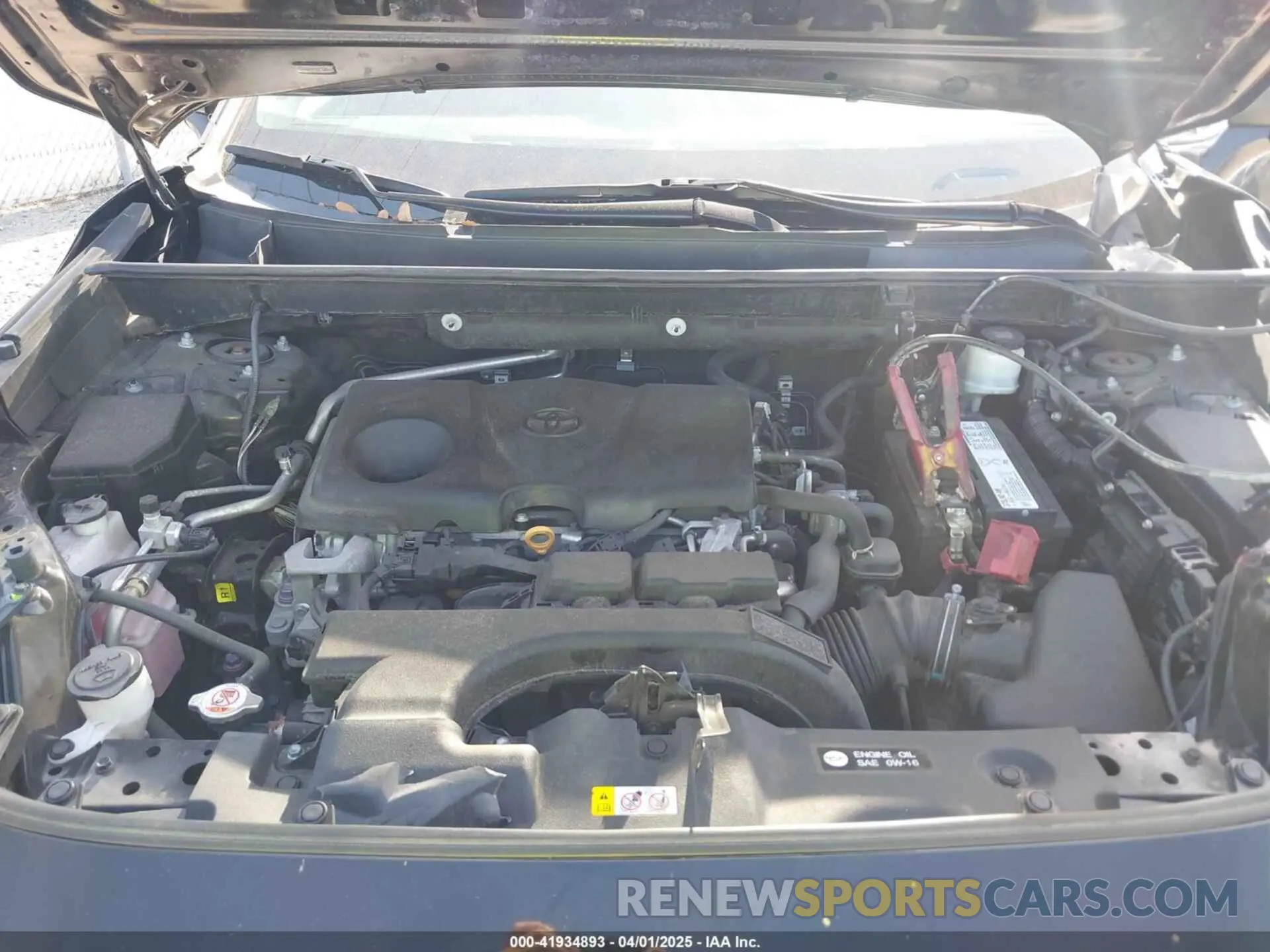 10 fotografías del automóvil dañado 2T3H1RFV2KC003604 TOYOTA RAV4 2019