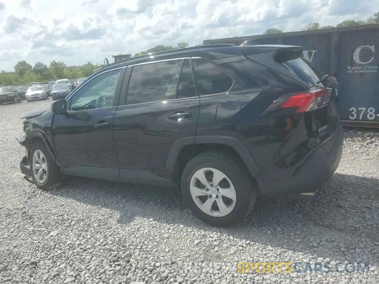 2 fotografías del automóvil dañado 2T3H1RFV2KC013923 TOYOTA RAV4 2019