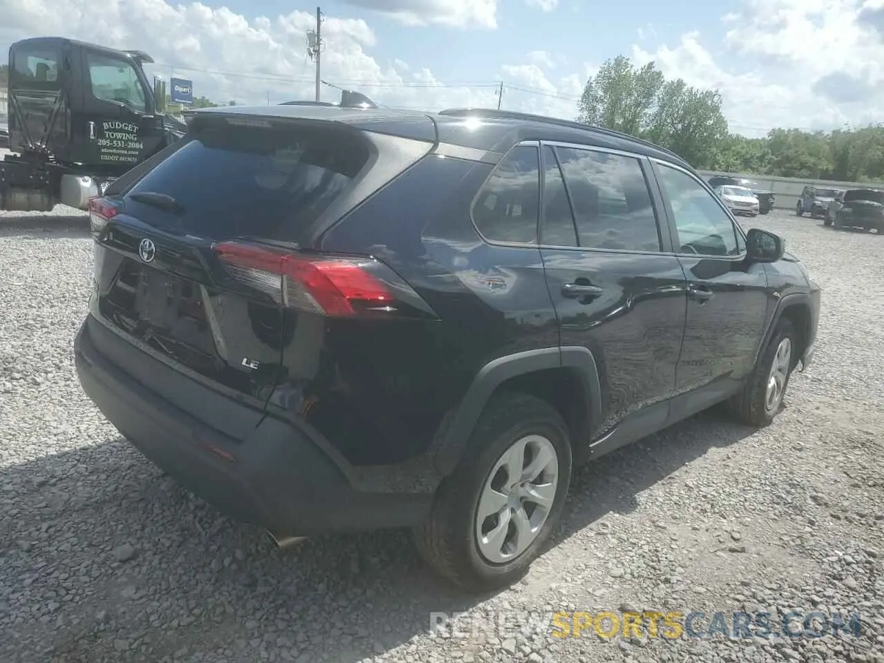 3 fotografías del automóvil dañado 2T3H1RFV2KC013923 TOYOTA RAV4 2019