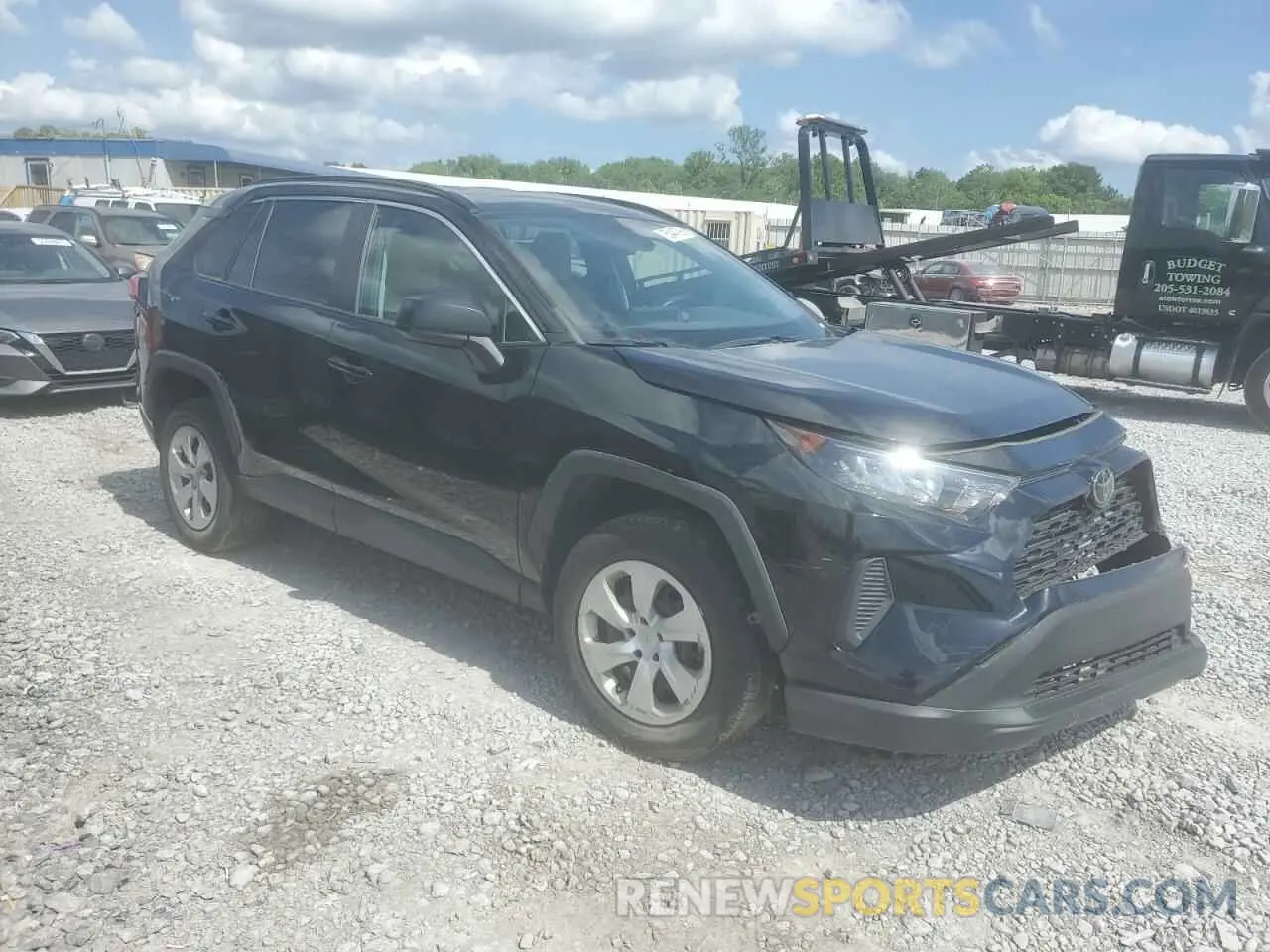 4 fotografías del automóvil dañado 2T3H1RFV2KC013923 TOYOTA RAV4 2019