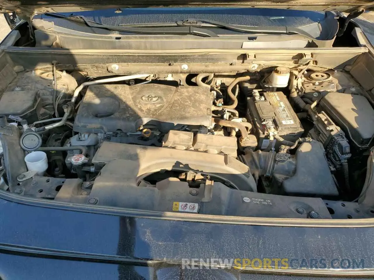 12 fotografías del automóvil dañado 2T3H1RFV2KC023965 TOYOTA RAV4 2019