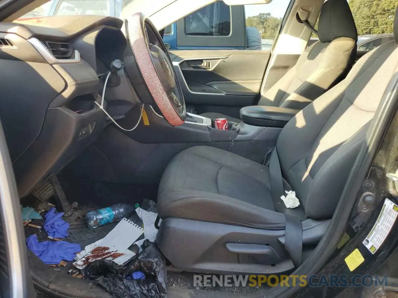 7 fotografías del automóvil dañado 2T3H1RFV2KC023965 TOYOTA RAV4 2019