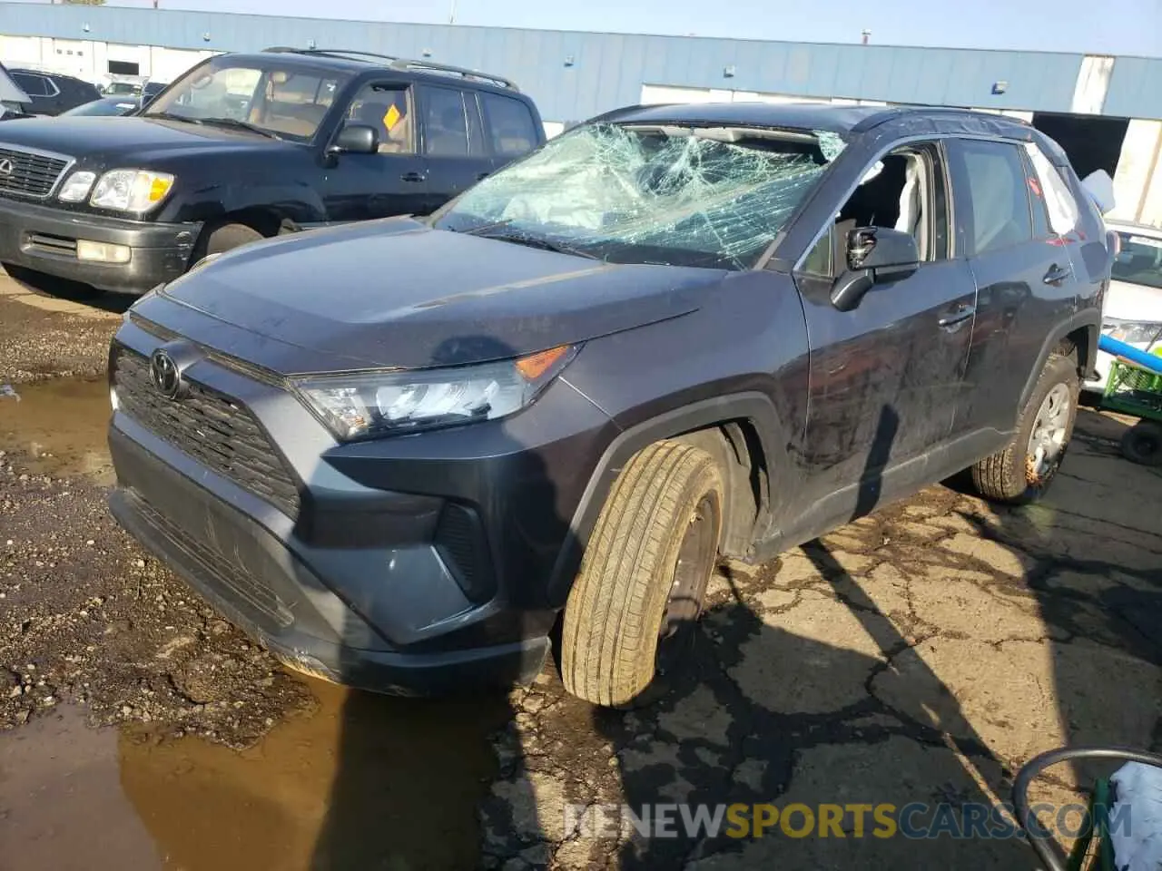 1 fotografías del automóvil dañado 2T3H1RFV2KW040537 TOYOTA RAV4 2019