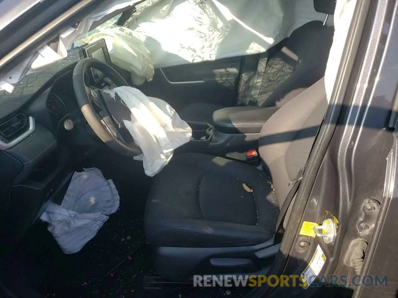7 fotografías del automóvil dañado 2T3H1RFV2KW040537 TOYOTA RAV4 2019