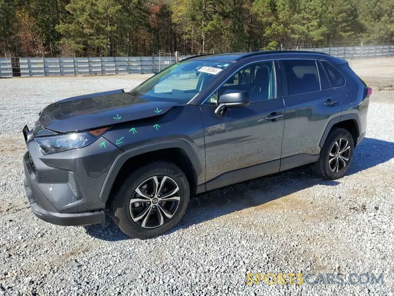 1 fotografías del automóvil dañado 2T3H1RFV2KW044782 TOYOTA RAV4 2019