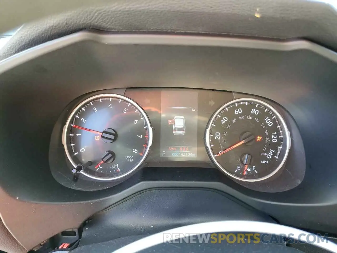 9 fotografías del automóvil dañado 2T3H1RFV2KW044782 TOYOTA RAV4 2019