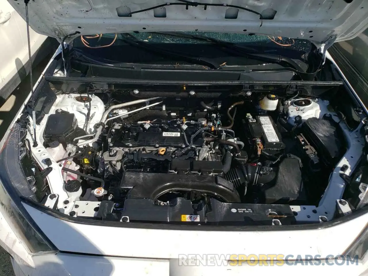 7 fotografías del automóvil dañado 2T3H1RFV2KW054695 TOYOTA RAV4 2019