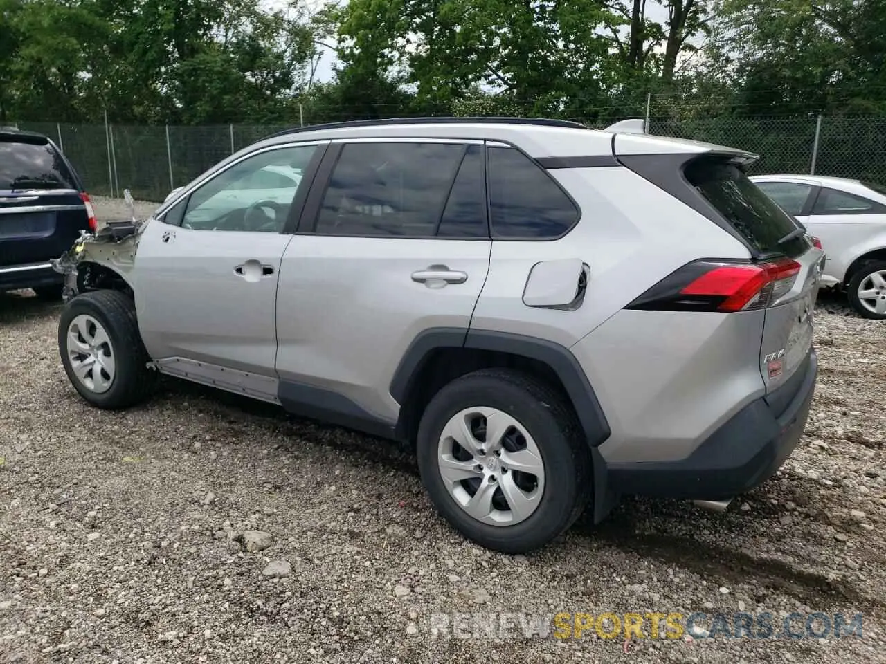 2 fotografías del automóvil dañado 2T3H1RFV3KW034794 TOYOTA RAV4 2019