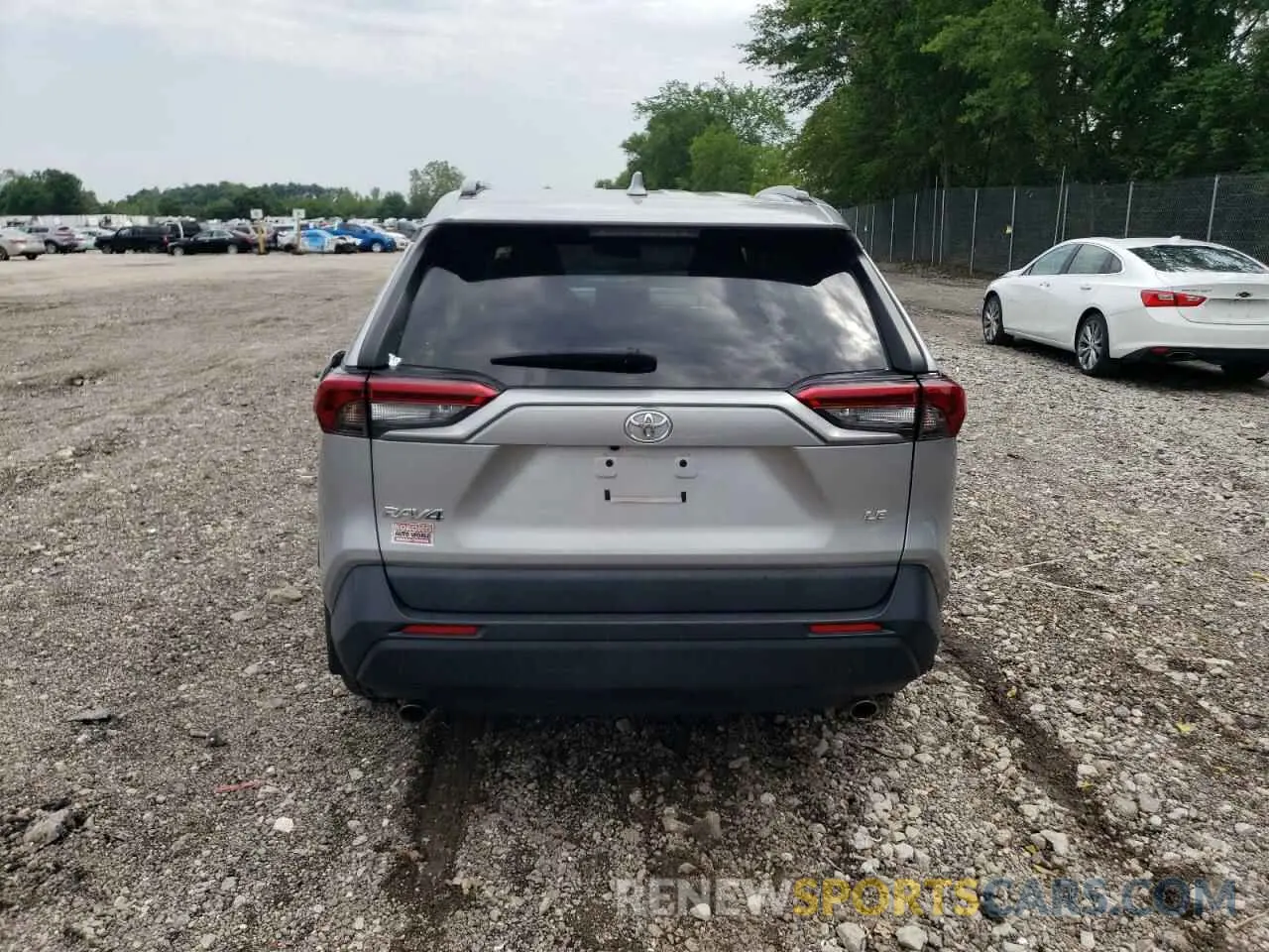 6 fotografías del automóvil dañado 2T3H1RFV3KW034794 TOYOTA RAV4 2019