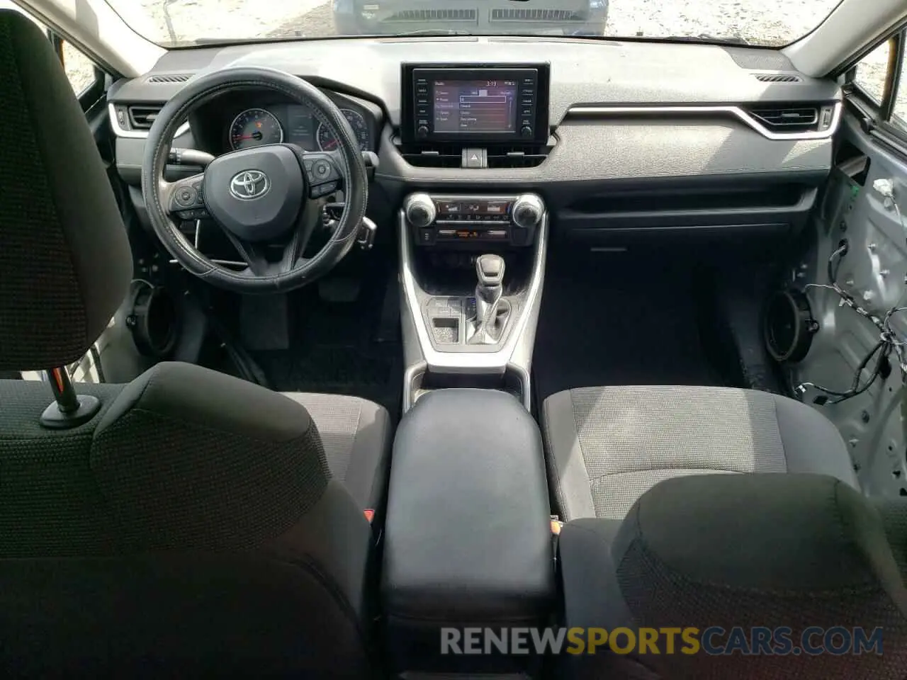 8 fotografías del automóvil dañado 2T3H1RFV3KW034794 TOYOTA RAV4 2019