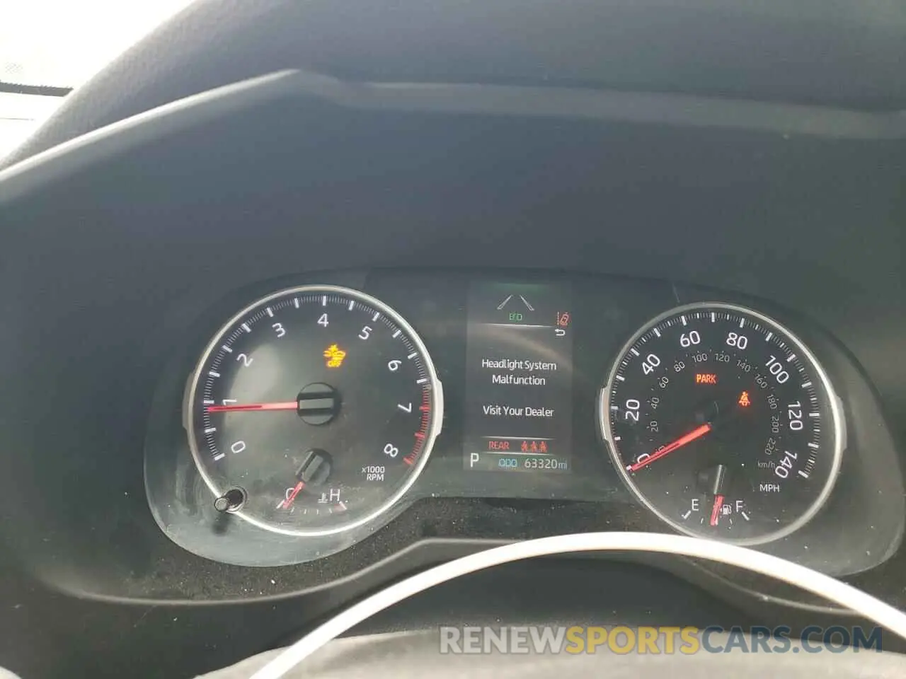 9 fotografías del automóvil dañado 2T3H1RFV3KW034794 TOYOTA RAV4 2019