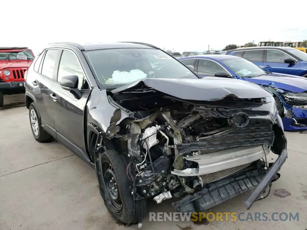 1 fotografías del automóvil dañado 2T3H1RFV3KW040837 TOYOTA RAV4 2019