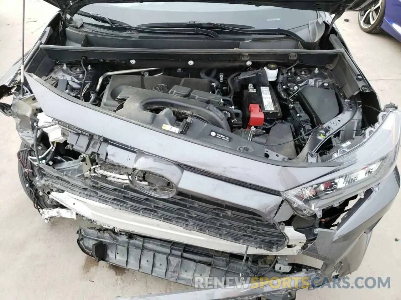 7 fotografías del automóvil dañado 2T3H1RFV3KW040837 TOYOTA RAV4 2019