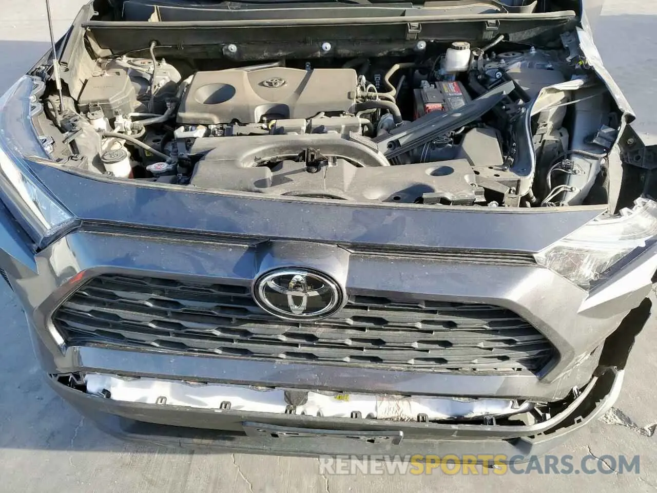 11 fotografías del automóvil dañado 2T3H1RFV3KW044273 TOYOTA RAV4 2019