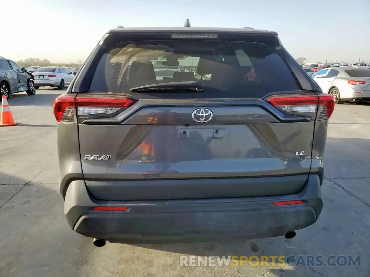 6 fotografías del automóvil dañado 2T3H1RFV3KW044273 TOYOTA RAV4 2019