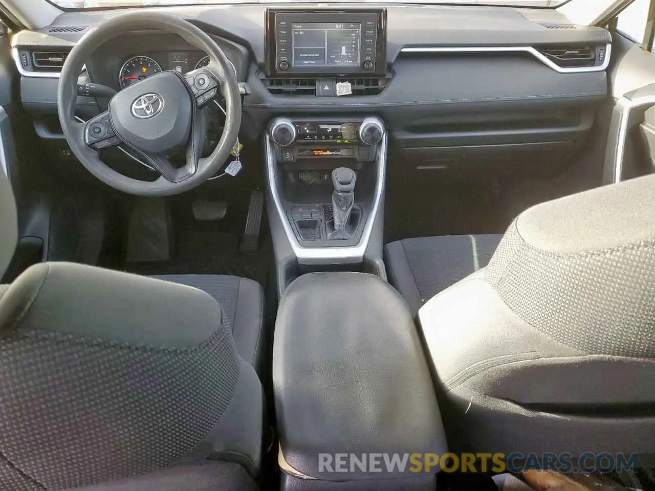 8 fotografías del automóvil dañado 2T3H1RFV3KW044273 TOYOTA RAV4 2019