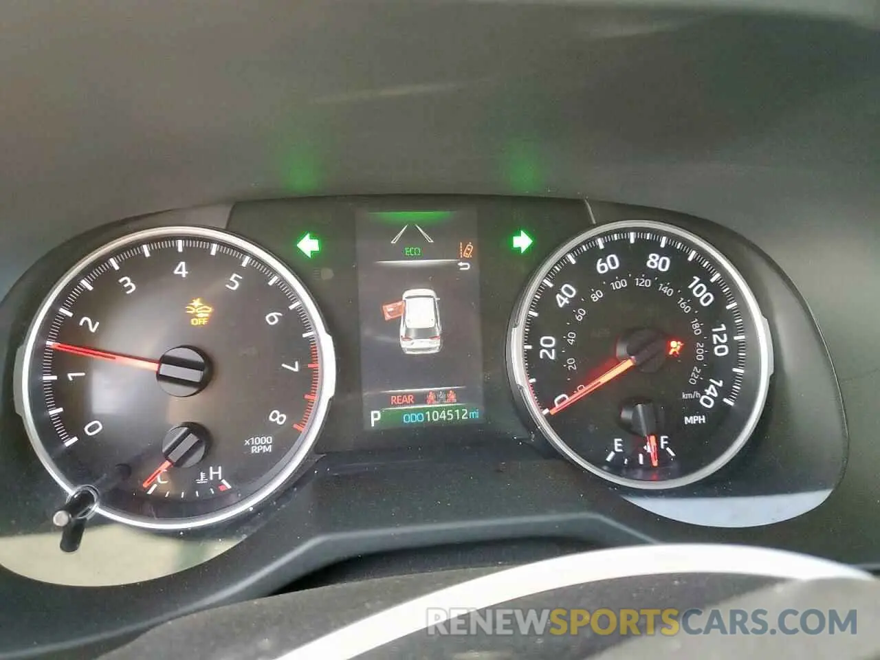 9 fotografías del automóvil dañado 2T3H1RFV3KW044273 TOYOTA RAV4 2019