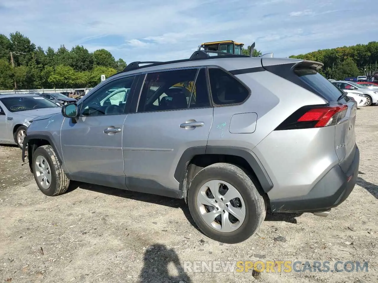 2 fotografías del automóvil dañado 2T3H1RFV4KC017567 TOYOTA RAV4 2019