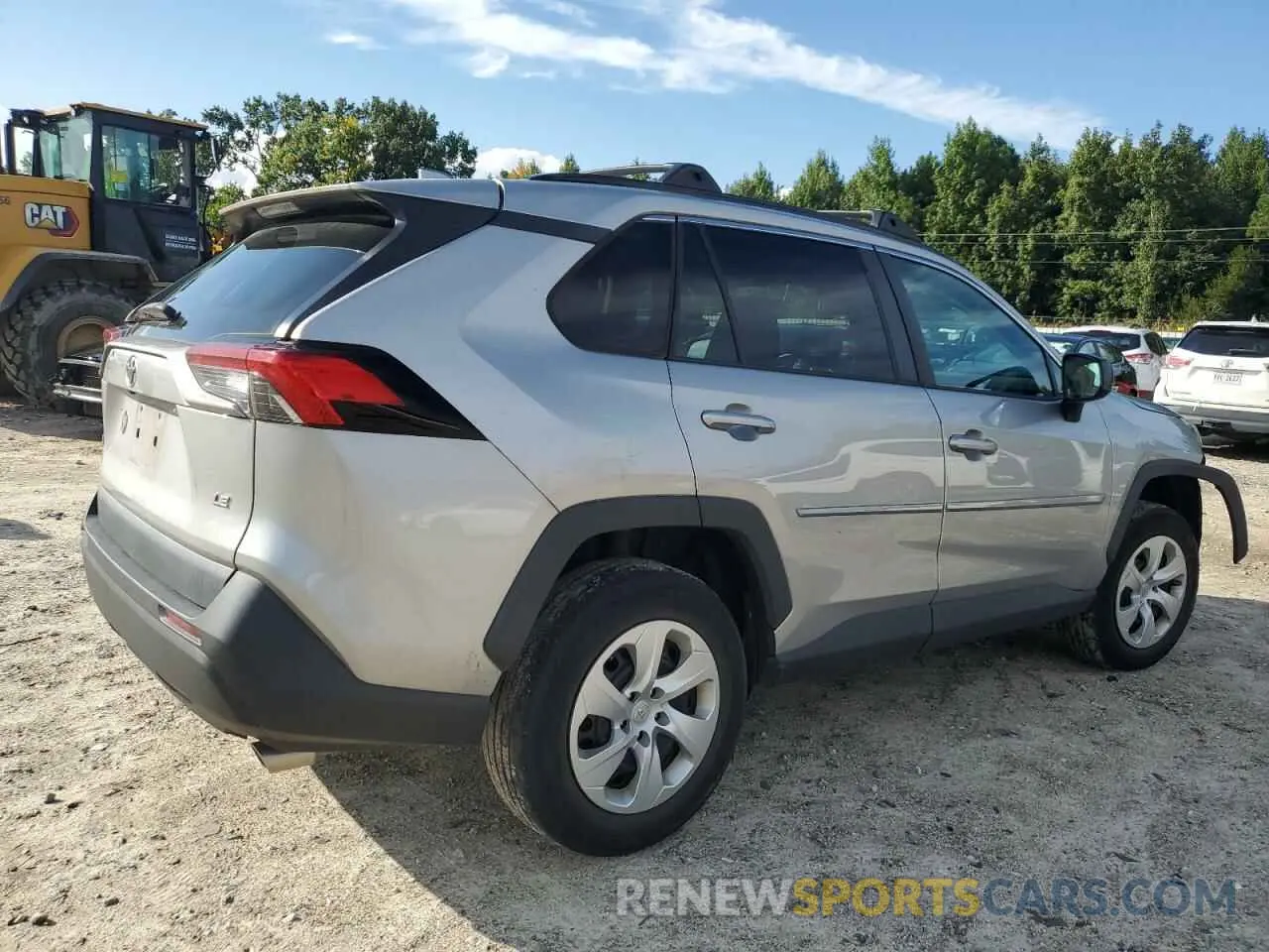 3 fotografías del automóvil dañado 2T3H1RFV4KC017567 TOYOTA RAV4 2019