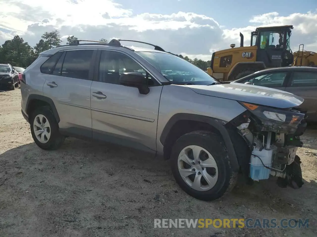4 fotografías del automóvil dañado 2T3H1RFV4KC017567 TOYOTA RAV4 2019
