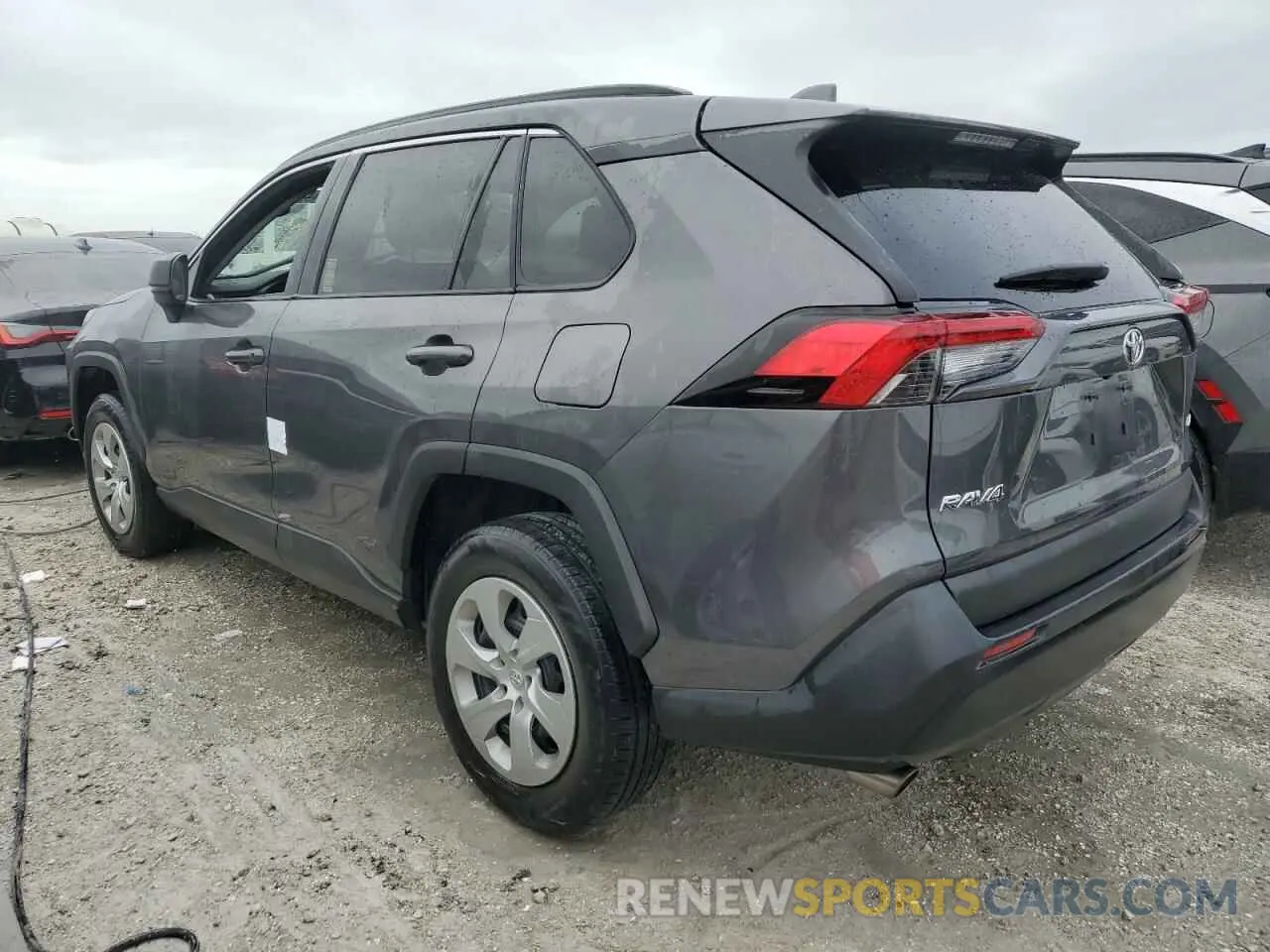 2 fotografías del automóvil dañado 2T3H1RFV4KW006177 TOYOTA RAV4 2019