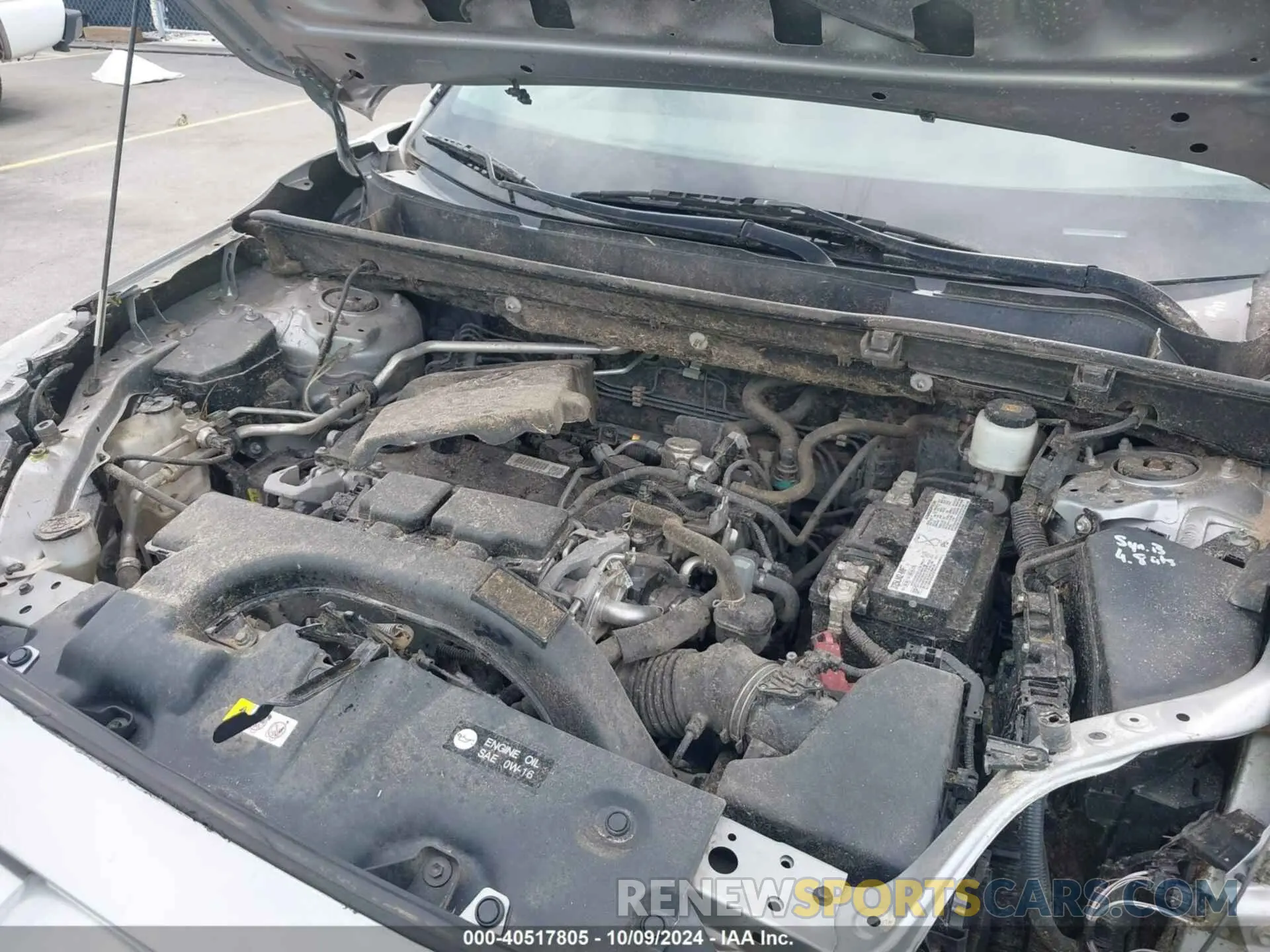 10 fotografías del automóvil dañado 2T3H1RFV4KW029006 TOYOTA RAV4 2019