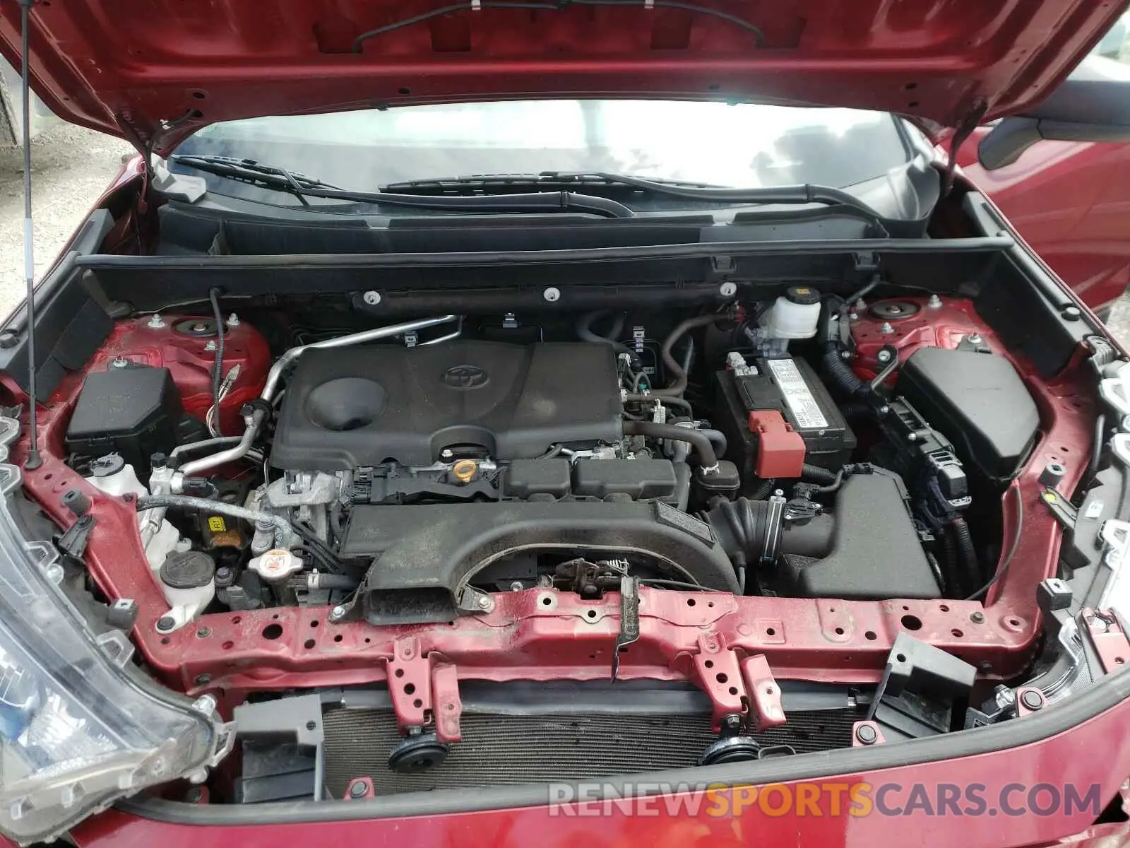 7 fotografías del automóvil dañado 2T3H1RFV4KW029796 TOYOTA RAV4 2019