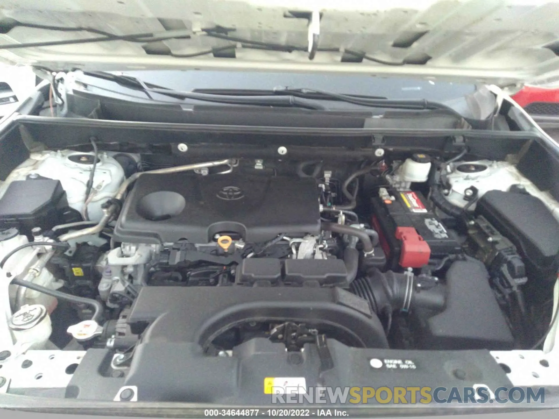 6 fotografías del automóvil dañado 2T3H1RFV5KC007050 TOYOTA RAV4 2019