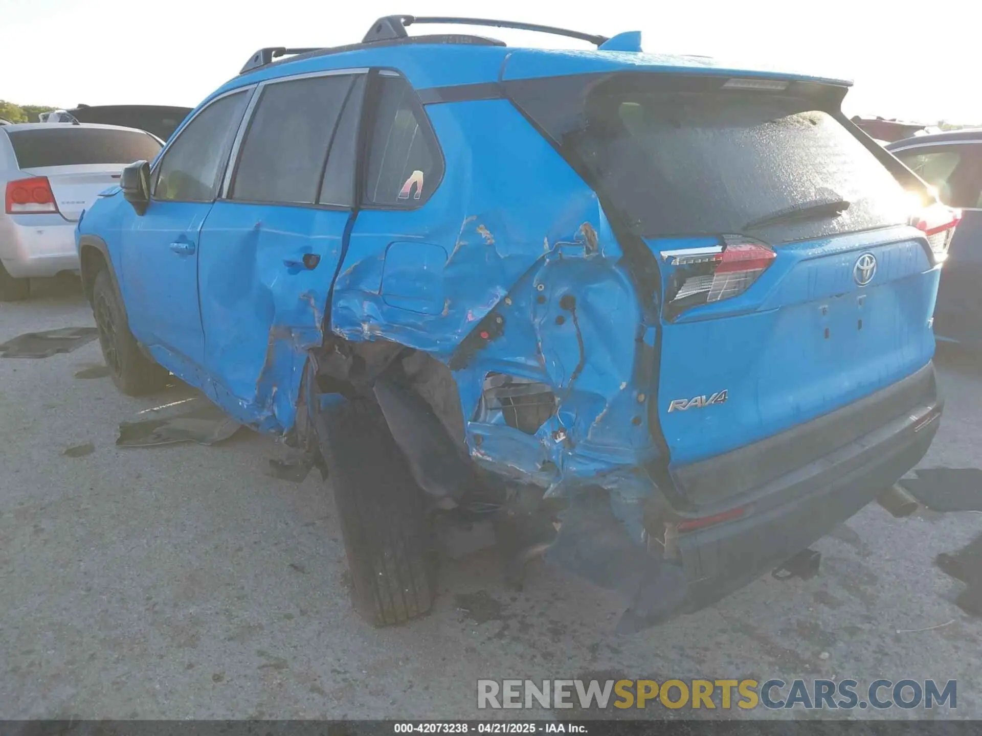 6 fotografías del automóvil dañado 2T3H1RFV5KW034652 TOYOTA RAV4 2019