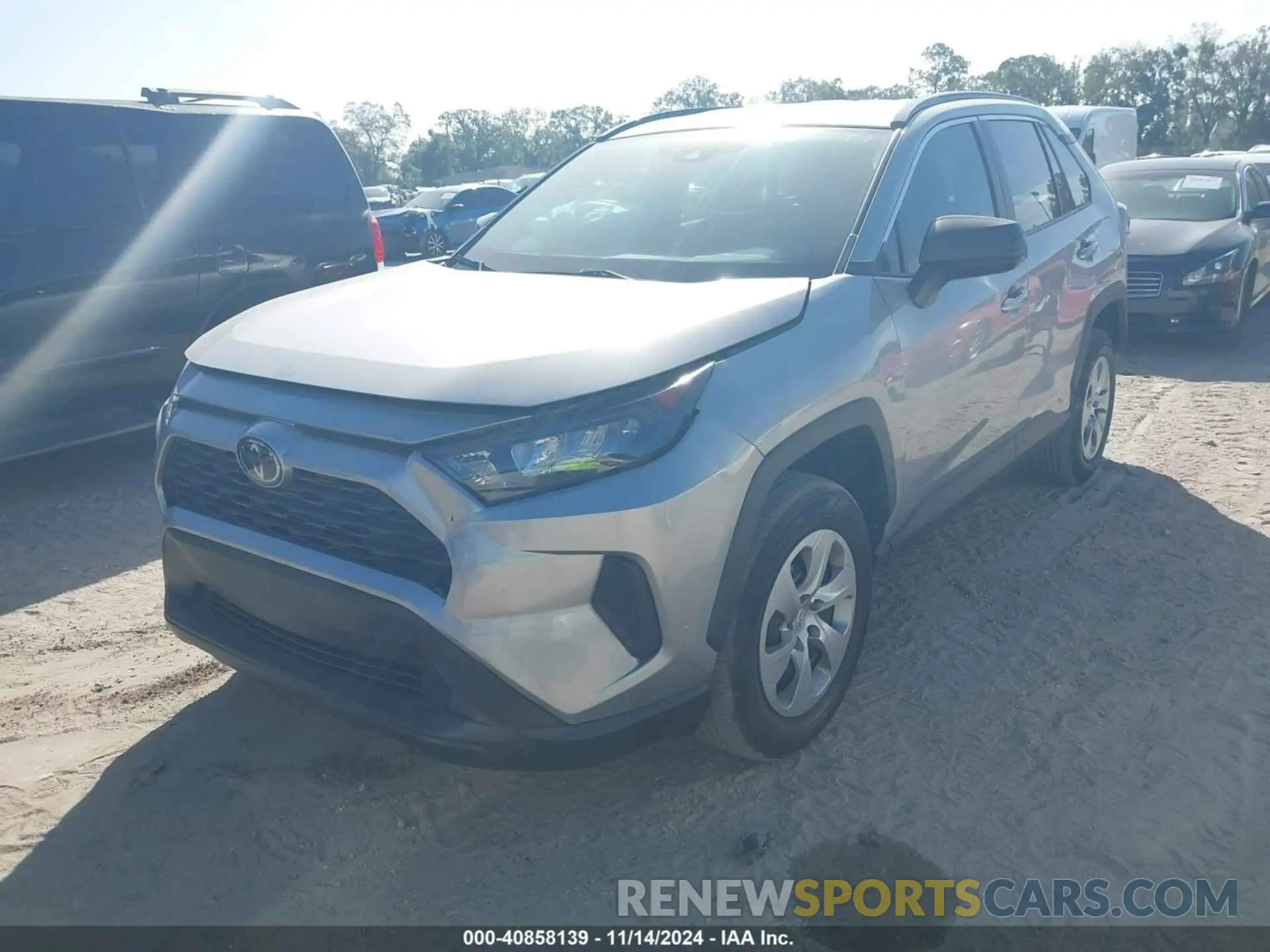 6 fotografías del automóvil dañado 2T3H1RFV5KW041617 TOYOTA RAV4 2019