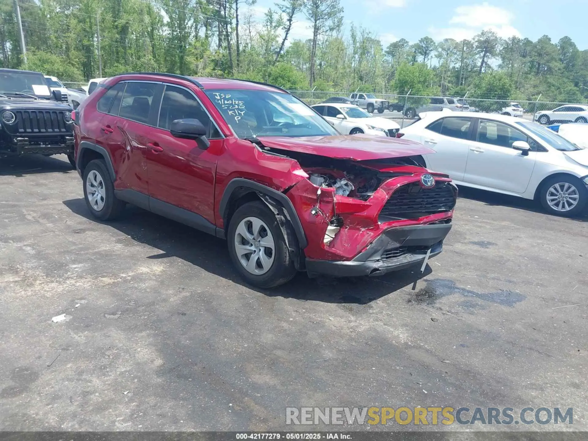 1 fotografías del automóvil dañado 2T3H1RFV5KW045263 TOYOTA RAV4 2019
