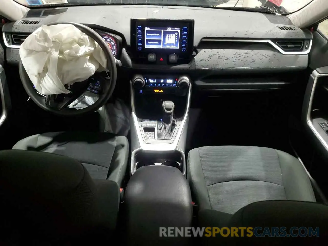 8 fotografías del automóvil dañado 2T3H1RFV5KW055355 TOYOTA RAV4 2019