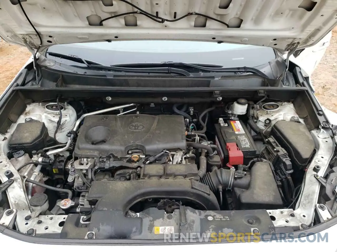 12 fotografías del automóvil dañado 2T3H1RFV5KW057543 TOYOTA RAV4 2019