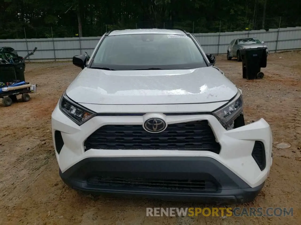 5 fotografías del automóvil dañado 2T3H1RFV5KW057543 TOYOTA RAV4 2019