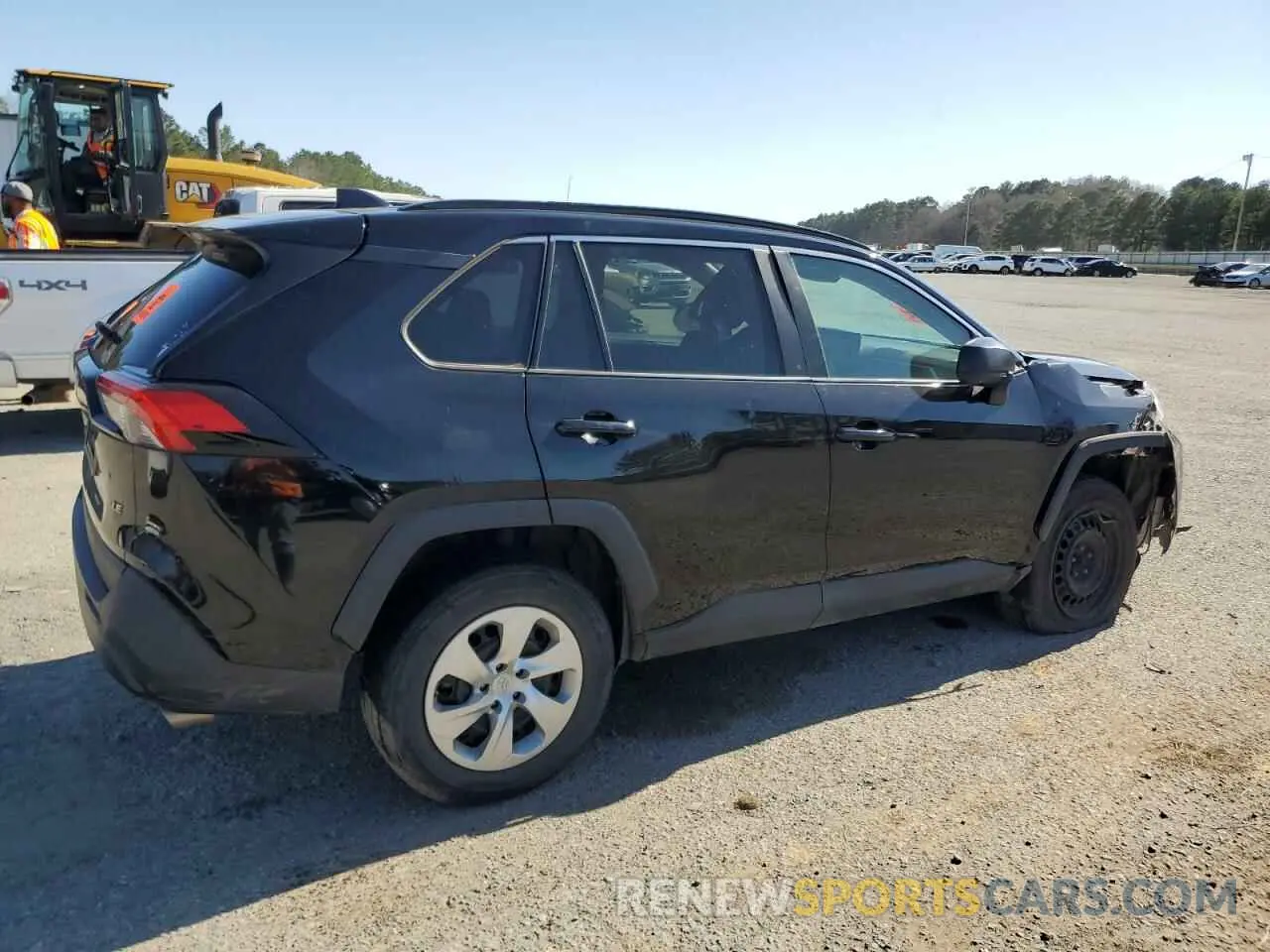 3 fotografías del automóvil dañado 2T3H1RFV6KC020390 TOYOTA RAV4 2019