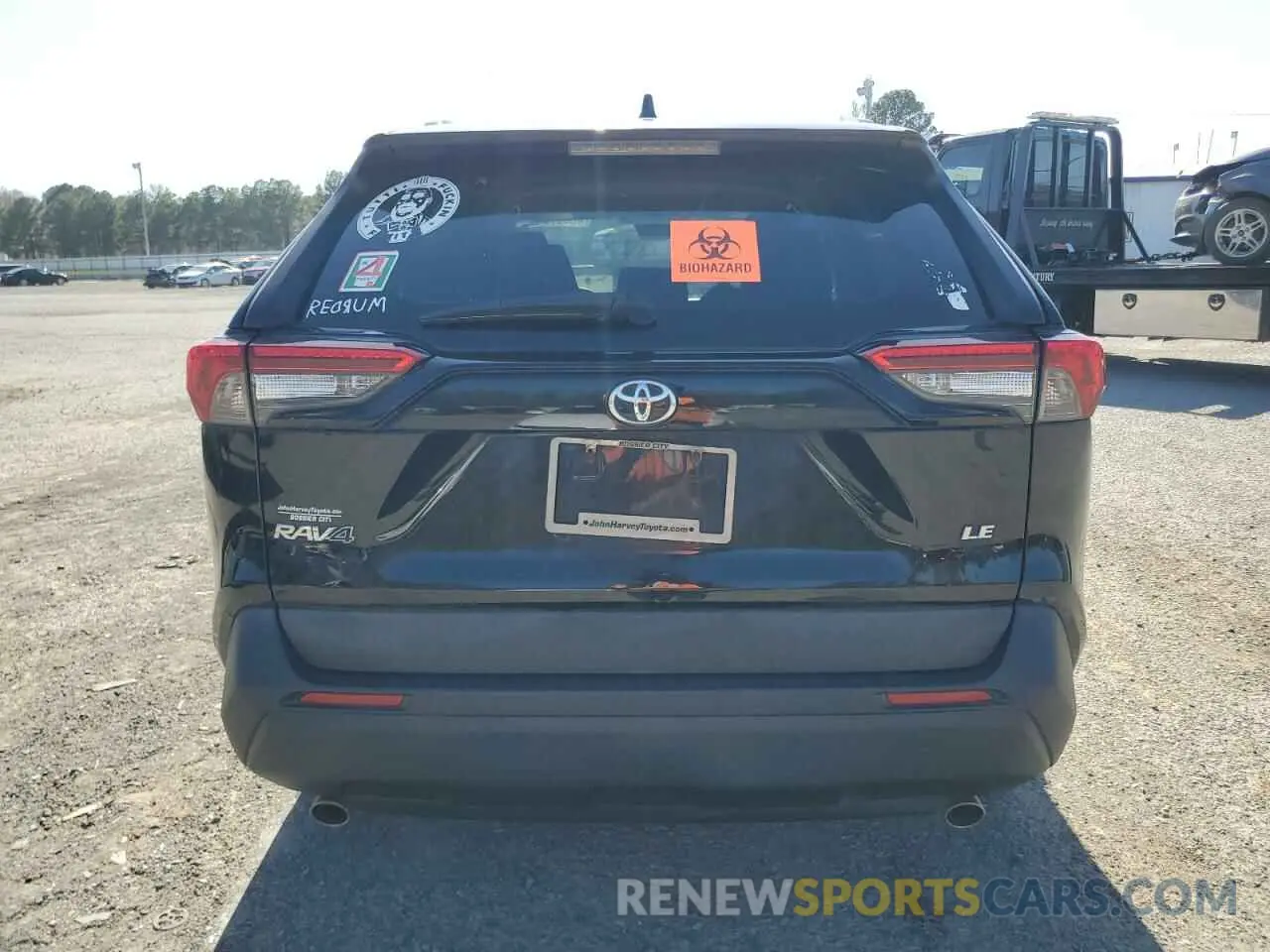 6 fotografías del automóvil dañado 2T3H1RFV6KC020390 TOYOTA RAV4 2019