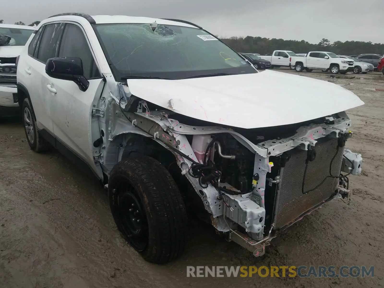 1 fotografías del automóvil dañado 2T3H1RFV6KC023659 TOYOTA RAV4 2019