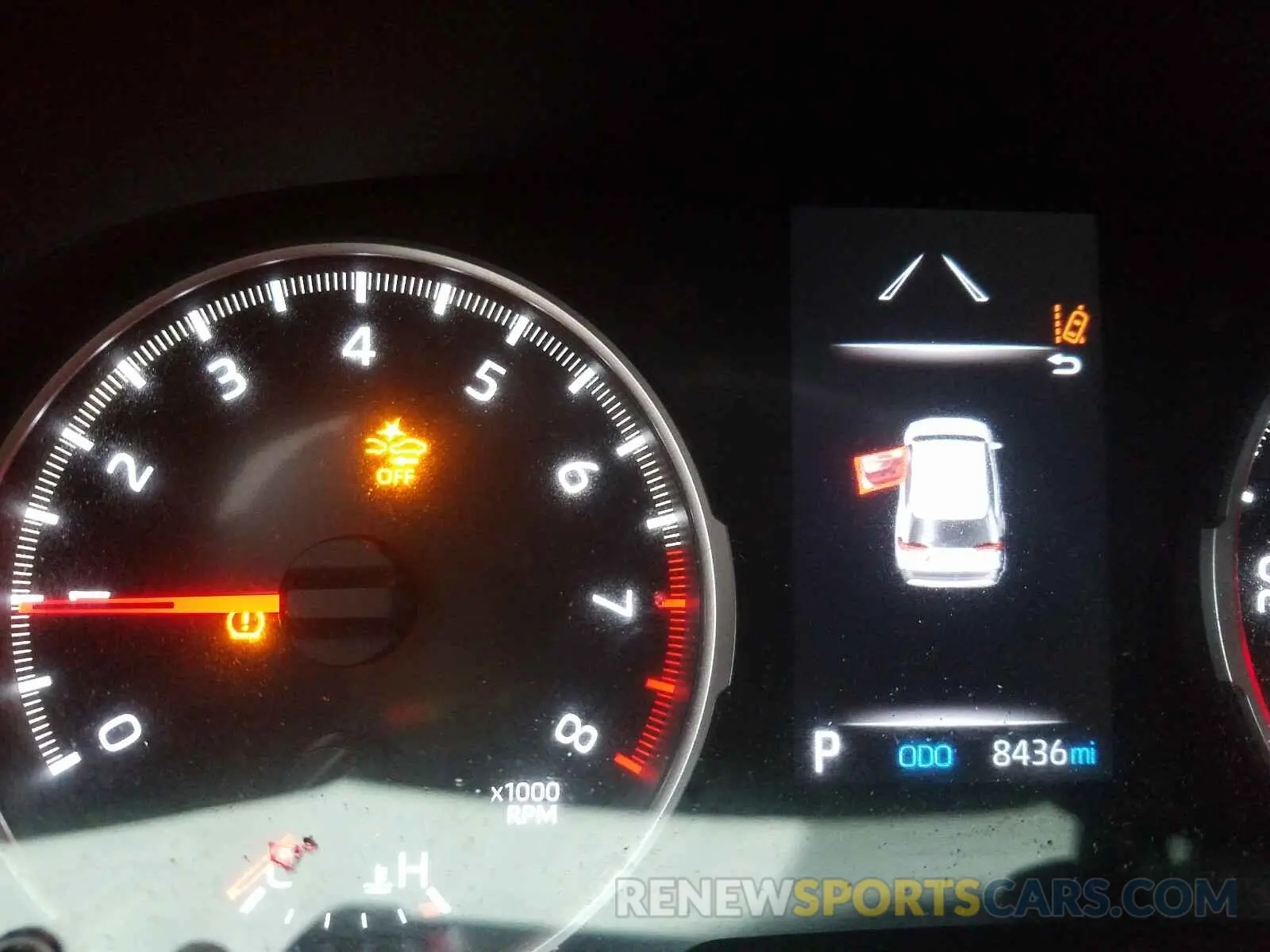 8 fotografías del automóvil dañado 2T3H1RFV6KC023659 TOYOTA RAV4 2019
