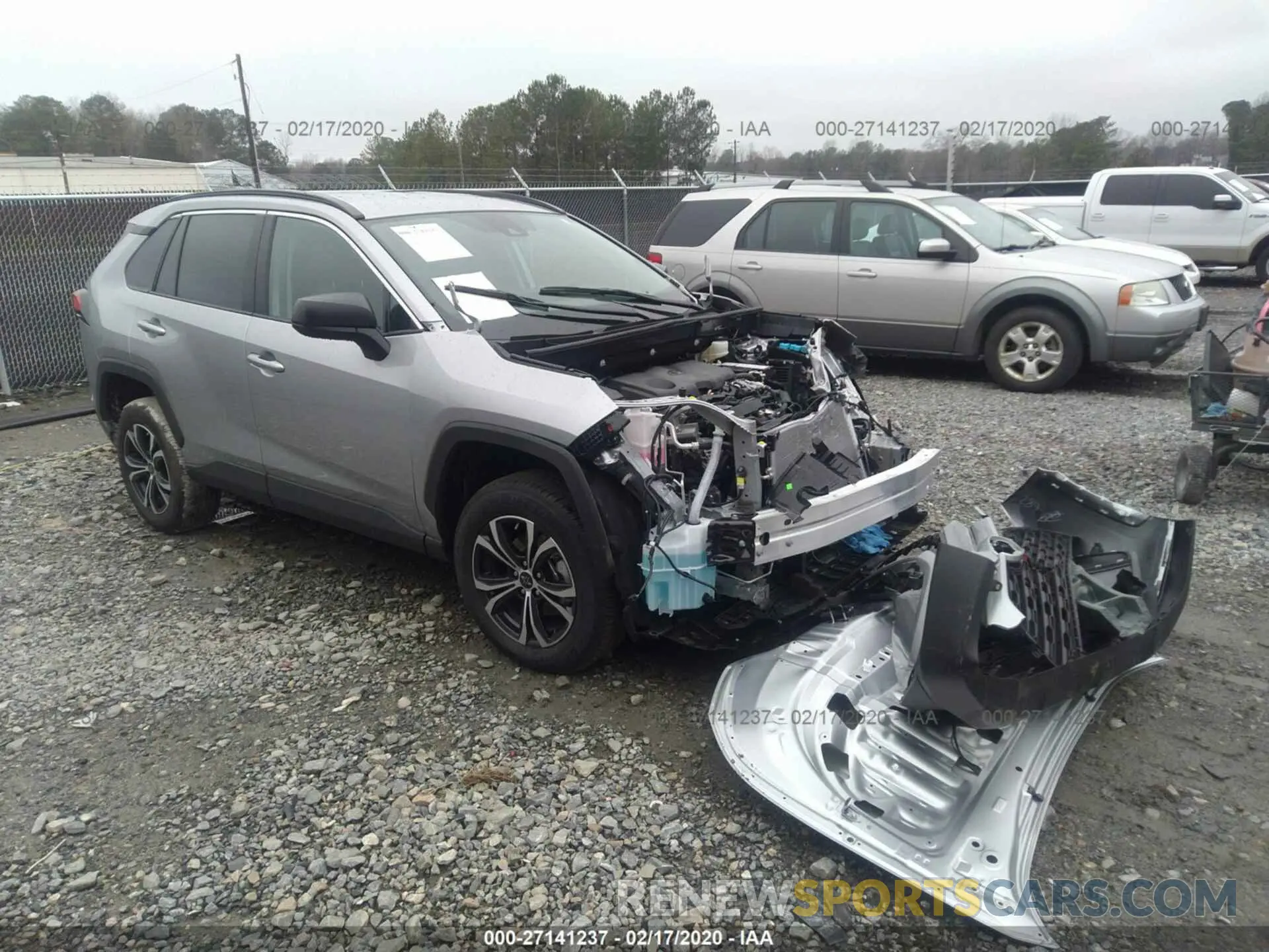 1 fotografías del automóvil dañado 2T3H1RFV6KC030482 TOYOTA RAV4 2019