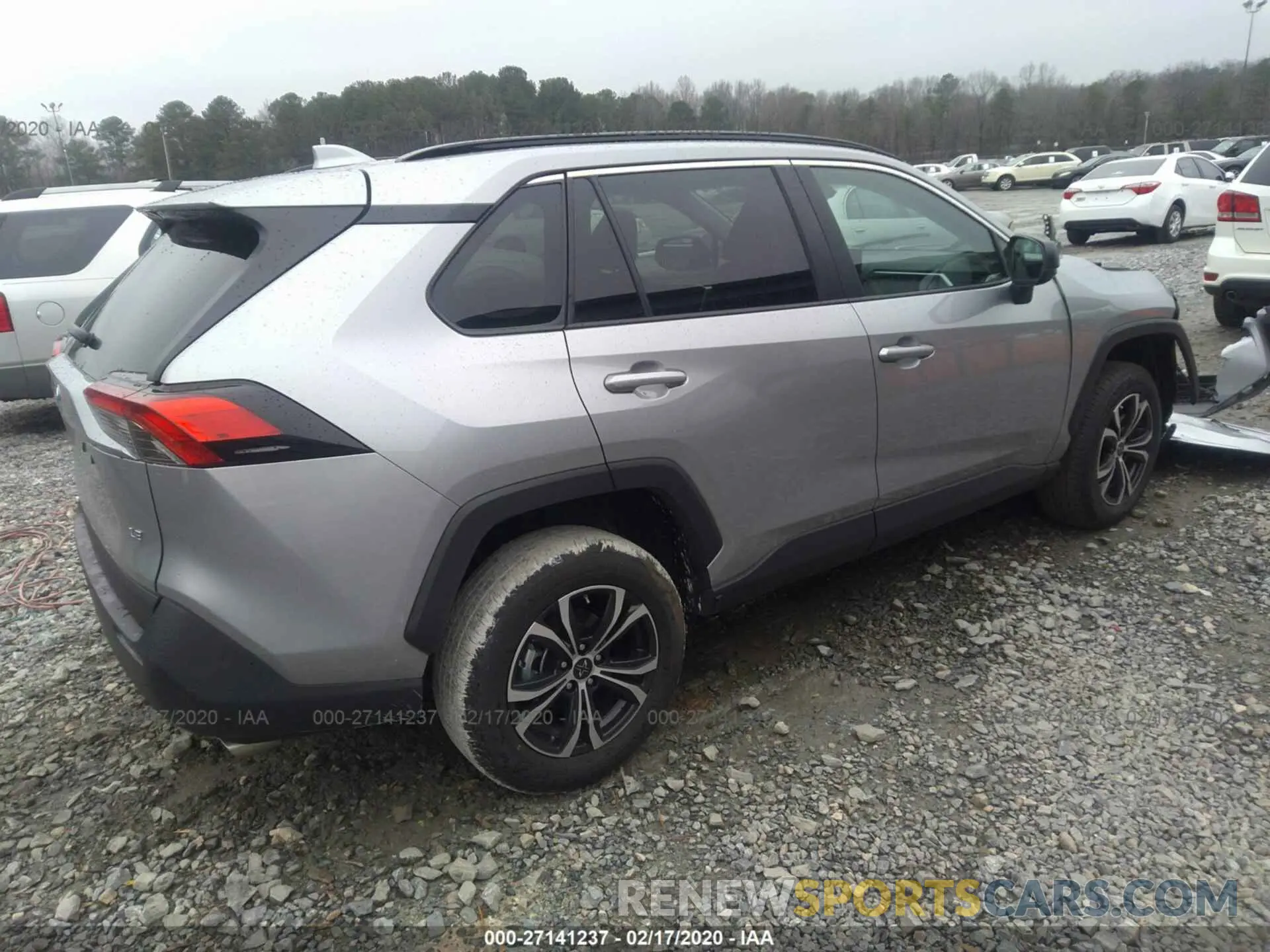 4 fotografías del automóvil dañado 2T3H1RFV6KC030482 TOYOTA RAV4 2019