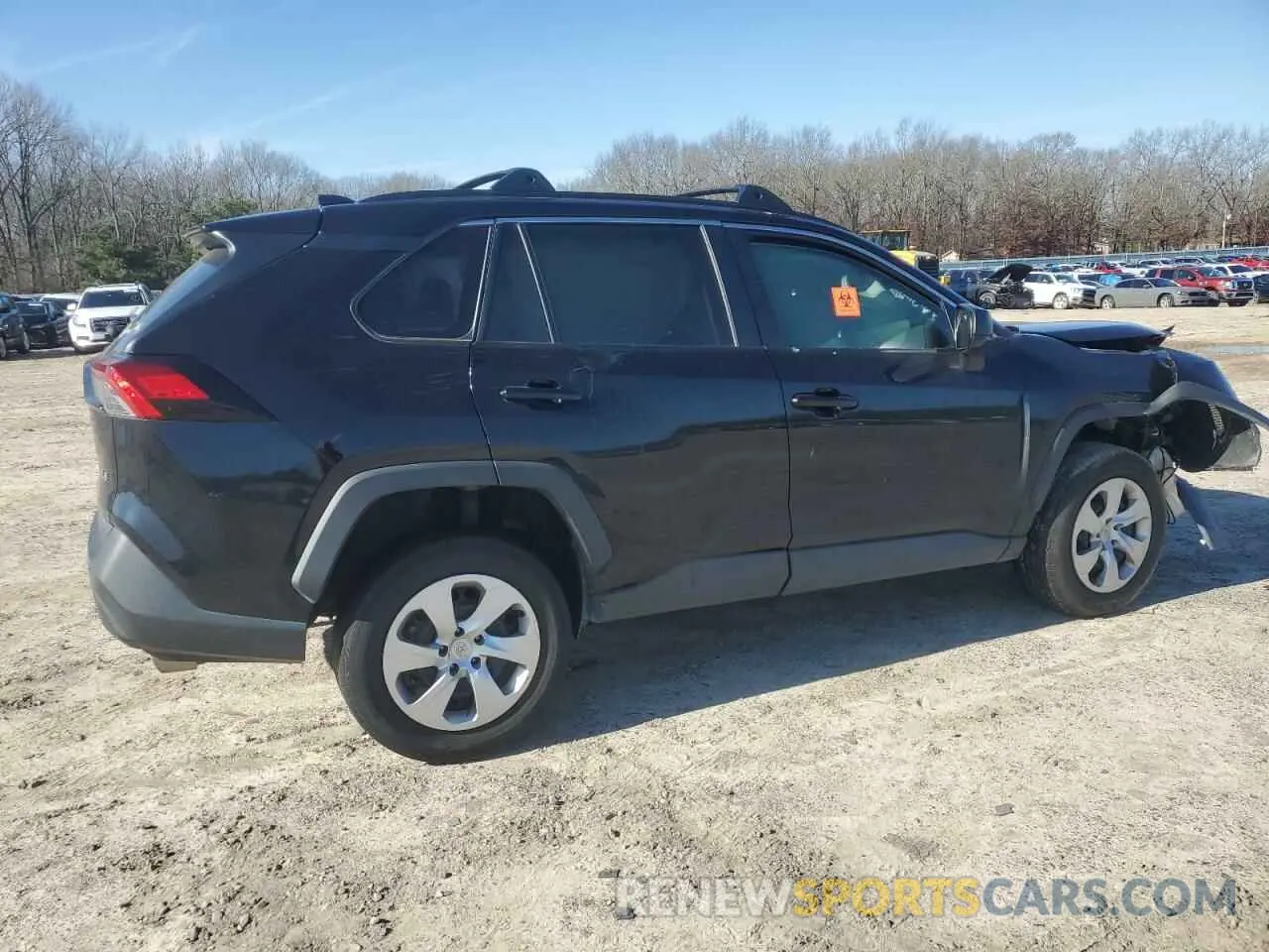 3 fotografías del automóvil dañado 2T3H1RFV6KW006312 TOYOTA RAV4 2019
